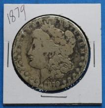1879 Philadelphia Morgan Silver Dollar