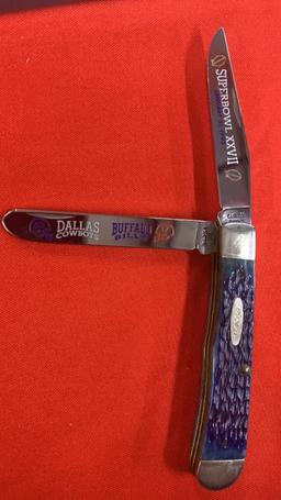 Dallas Cowboys Super Bowl XXVII Case Knife #1653