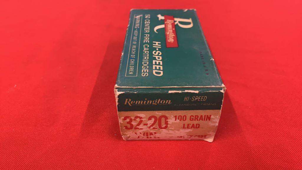 50rds Assorted 32-20Win 100gr Lead