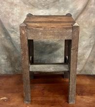 Antique Mission Oak Side Table