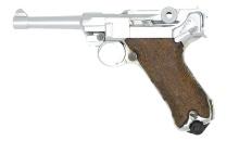CHROME PLATED DWM MODEL 1923 COMMERCIAL LUGER
