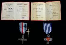 WWII CONCENTRATION CAMP SURVIVOR MEDALS & RELATED