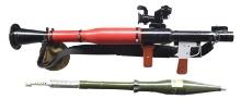 DEMILLED RUSSIAN RPG7 ROCKET LAUNCHER WITH INERT