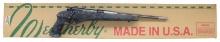 WEATHERBY MARK V BOLT ACTION PISTOL WITH MATCHING