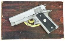 COLT OFFICERS ACP MODEL SERIES 80 STAINLESS STEEL