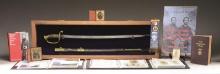 US M1850 FOOT OFFICER’S SWORD PRESENTED TO LT.