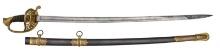 US M1850 STAFF & FIELD OFFICER’S SWORD BY AMES.