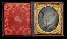 FINE IDENTIFIED CONFEDERATE 6th PLATE AMBROTYPE OF