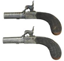 ATTRACTIVE PAIR OF ENGLISH FOLDING TRIGGER