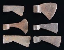 PUBLISHED GROUP OF 6 EARLY TRADE AXES.