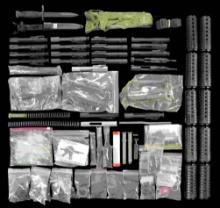 LARGE ASSORTMENT OF AR-15/M16 PARTS & ACCESSORIES.