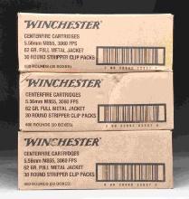 1,800 RDS. (3 SEALED CASES) WINCHESTER 5.56 NATO