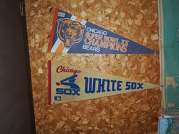 Chicago Bears/White Sox flags