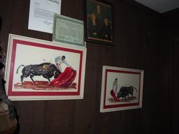 Spanish bullfighter paintings
