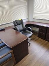 V Shape Executive Desk