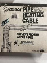 Wrap On Pipe Heating Cable Item #31045 45ft 120v 90 Watts