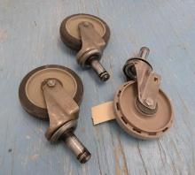 (3) Asst. 5" Wire Rack Casters