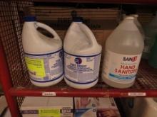 (11) Gallons of Bleach and Hand Sanitizer