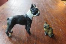 (2) Cold Painted Austrian Metal Figurines