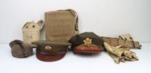 US And British WWI/WWII Millitaria Assorted
