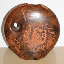 Beautiful Navajo-Made Ceramic Horsehair Vase