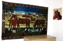 Horse Tapestry and More Wall Art