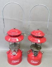 Two Vintage Coleman Lanterns