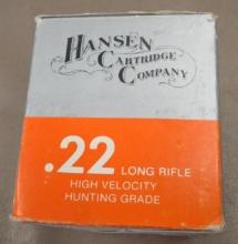 Hansen 22 LR Ammunition