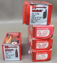 Hornady 30 Cal 165 gr Bullets for Reloading