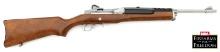 As-New Ruger Mini-14 Stainless Semi-Auto Rifle