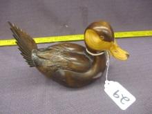 1984 Marv Meyer Wood Carved Duck Decoy