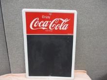 Tin Coca Cola Menu Board