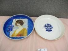 Tin & Poly Pabst Beverage Trays