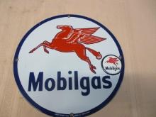 Porcelain Mobilgas Pegasus Sign