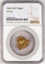 10.21 Gram Yukon Gold Nugget NGC Graded