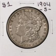 1904-S $1 Morgan Silver Dollar Coin