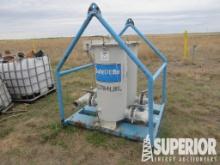 (16-22) Safe Deflow Filter System. Located In Yard