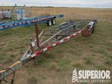(16-9) T/A Pipe Trailer (NOTE: BILL OF SALE ONLY).