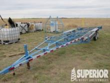 (16-10) T/A Pipe Trailer (NOTE: BILL OF SALE ONLY)