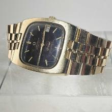 14K Rolled Gold Omega Constellation Automatic Chronometer Officially Certified TV Wrist Watch
