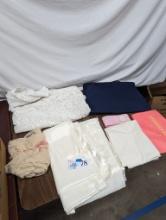 Fabric Lot, Pink Laundry Bag, Navy Blue, etc