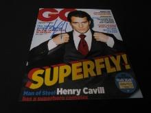 Henry Cavill Signed 8x10 Photo EUA COA