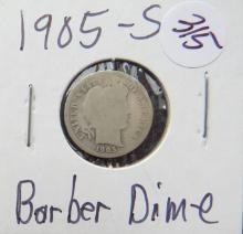1905-S Barber Dime