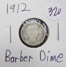 1912- Barber Dime