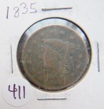 1835- Large Cent
