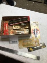 box of new miscellaneous tools