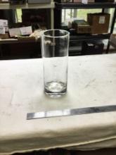 tall cylinder, glass, vase, heavy
