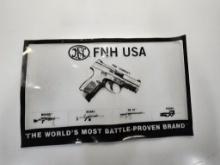 FNH USA Dealer Clear Plastic Counter Mat