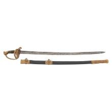 Hortsmann Retailed Import Model 1850 Staff and Field Officer's Sword Presented to Capt. Ira Ayer