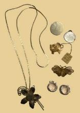 Vintage Fashion Jewelry, Including Lariat